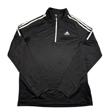 Adidas® Black Golf Quarter Zip-S