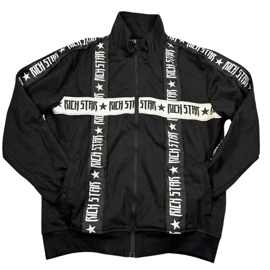 Rich Star® Black Track Jacket Logo-XL