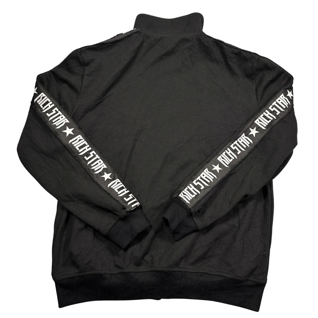 Rich Star® Black Track Jacket Logo-XL