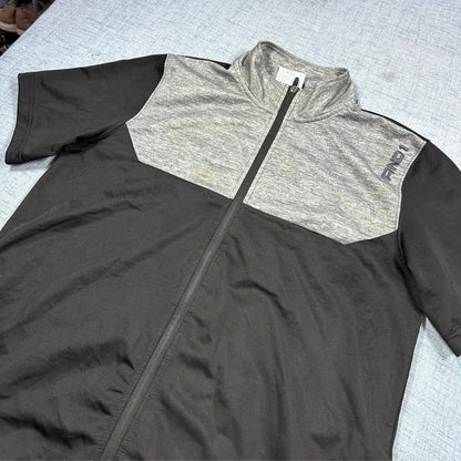 AND1® Black Athletic Top Zip-L
