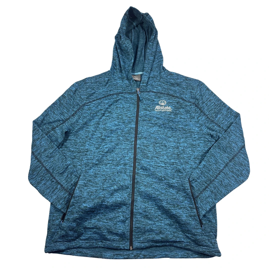Fossa® Blue Hooded Jacket-L