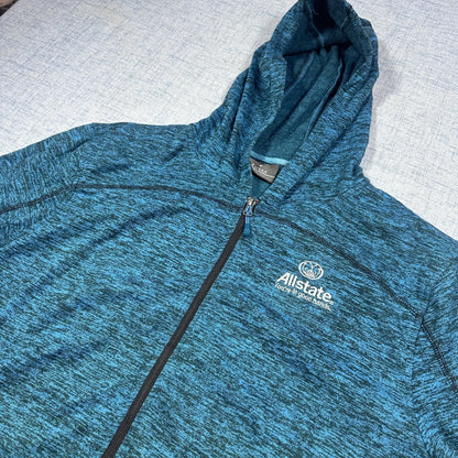 Fossa® Blue Hooded Jacket-L