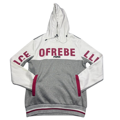 Men Star7® White Pullover Hoodie-L