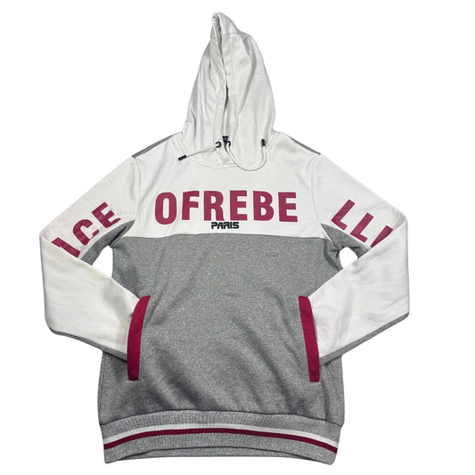 Men Star7® White Pullover Hoodie-L