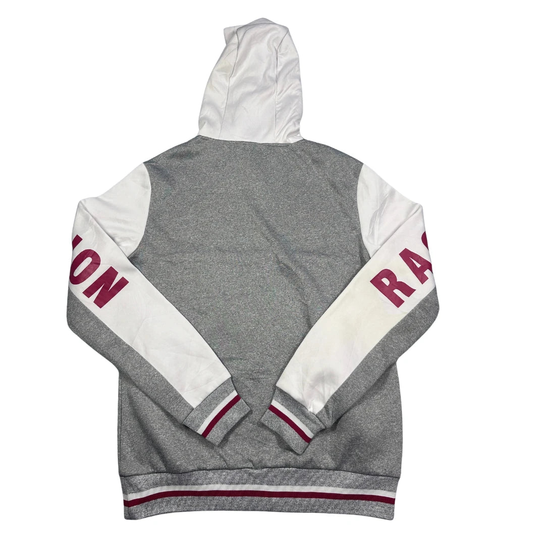 Men Star7® White Pullover Hoodie-L