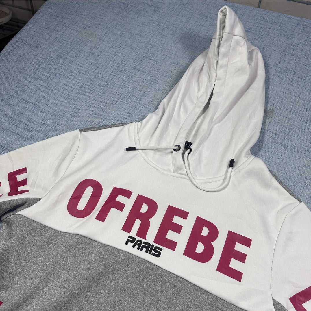 Men Star7® White Pullover Hoodie-L