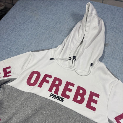 Men Star7® White Pullover Hoodie-L