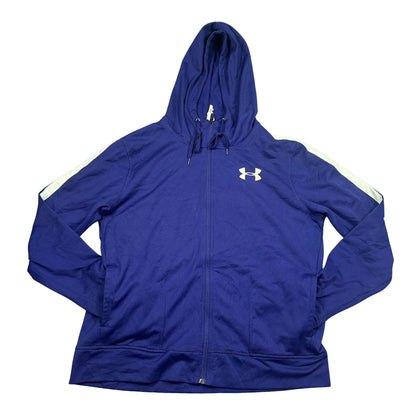 Under Armour® Blue Zip Hoodie-XL
