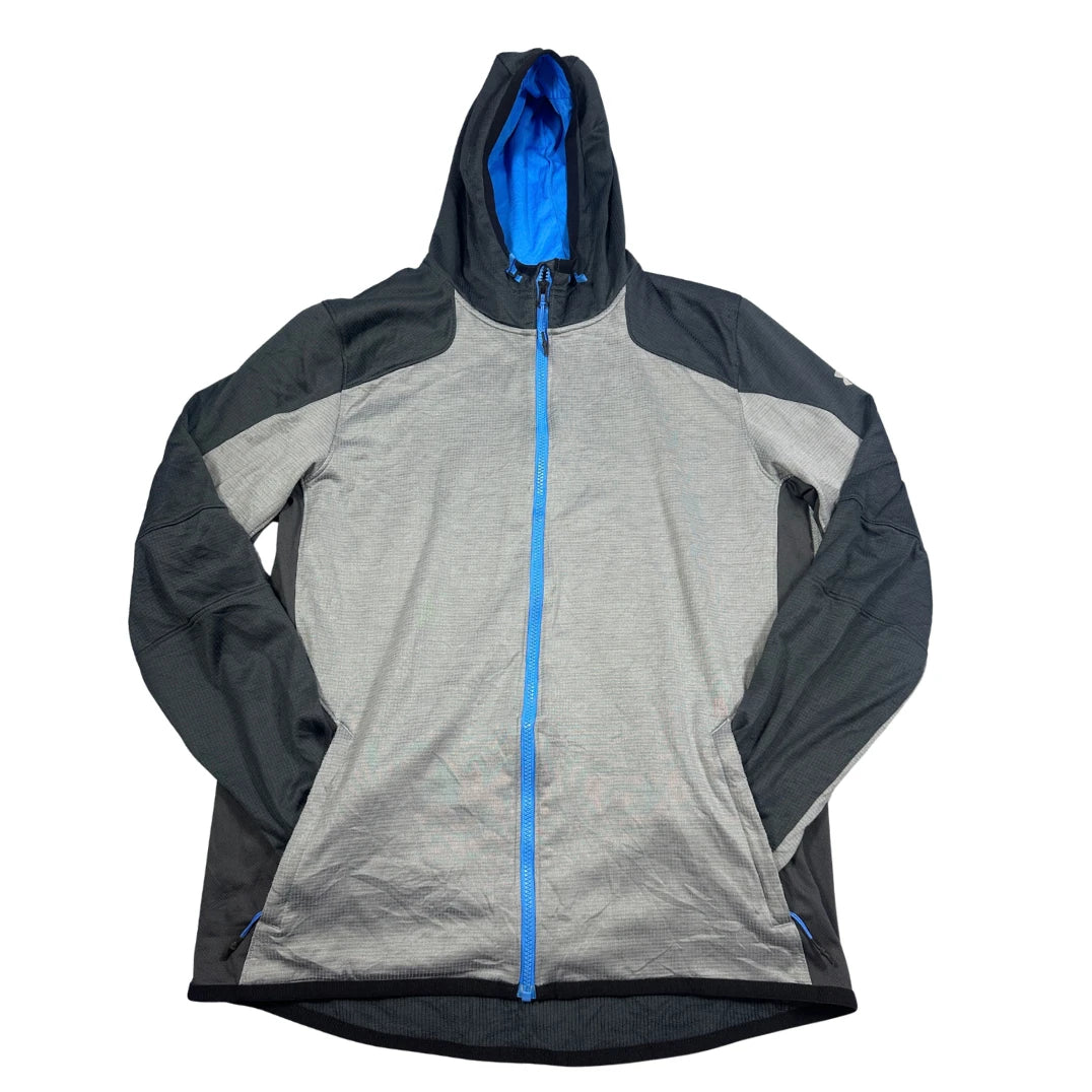Under Armour® Gray ColdGear Hoodie-L