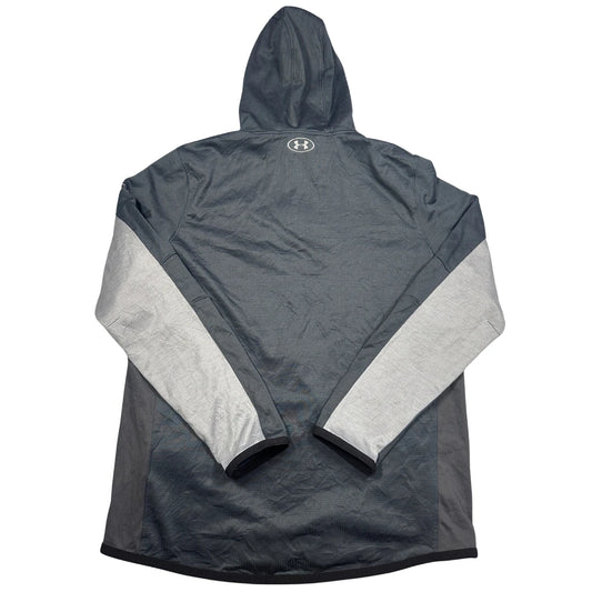 Under Armour® Gray ColdGear Hoodie-L