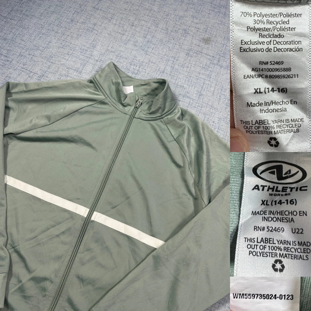 Athletic Works® Sage Track Jacket-S