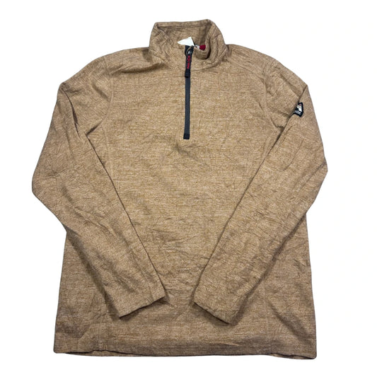Avalanche® Tan Quarter Zip Pullover-S