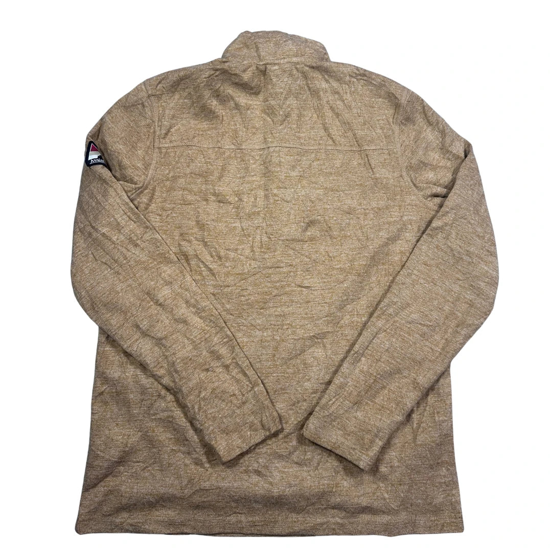 Avalanche® Tan Quarter Zip Pullover-S