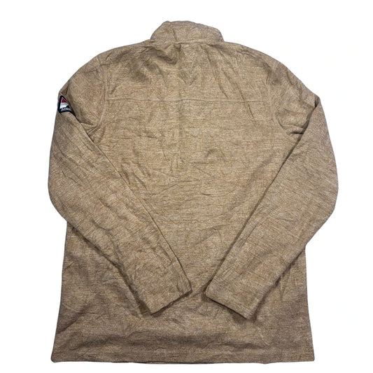 Avalanche® Tan Quarter Zip Pullover-S