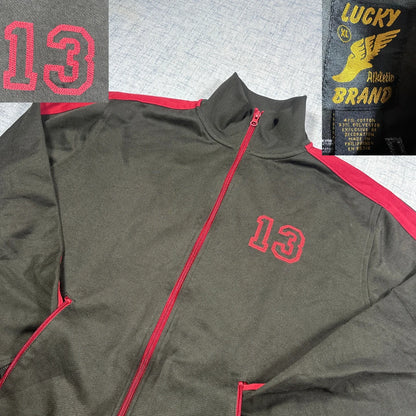 Lucky Brand® Black Track Jacket 13-XL