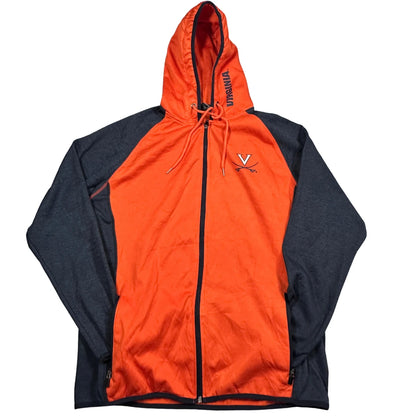 Colosseum® Orange Virginia Hooded Jacket-M