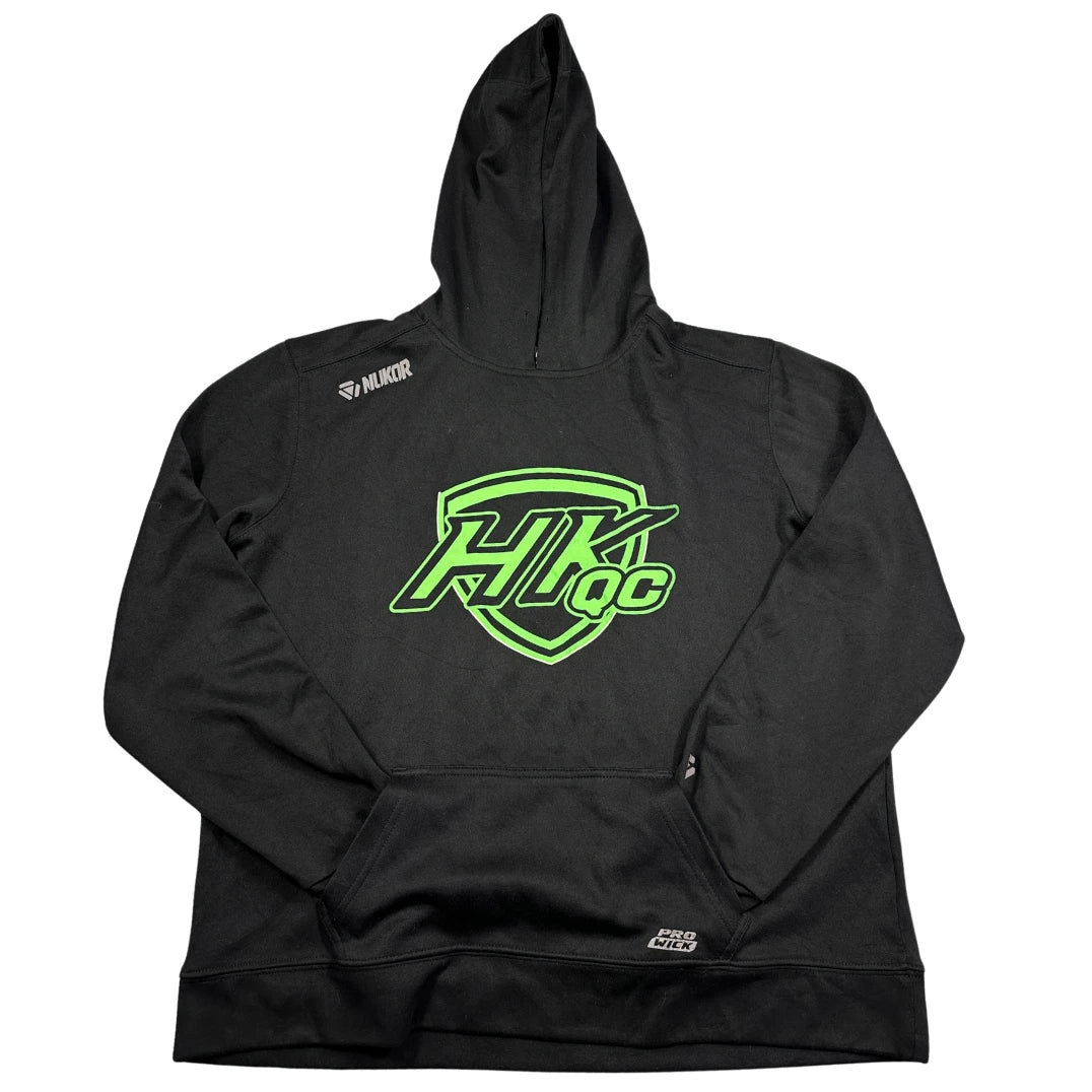 Nukor® Black Pro Wick Graphic Pullover Hoodie-L
