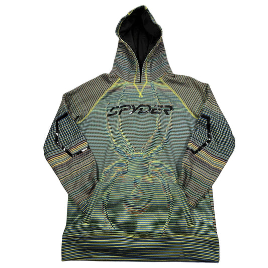Spyder® Multicolor Striped Pullover Hoodie-L