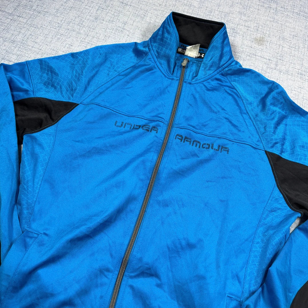 Under Armour® Blue Track Jacket Loose-M