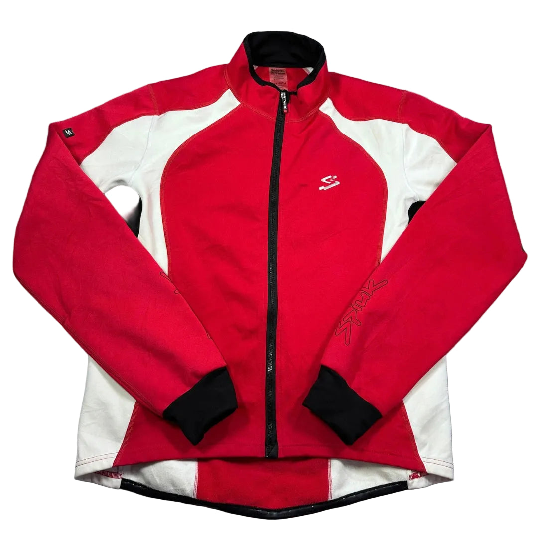 Spiuk® Red Cycling Jacket Full Zip-2XL
