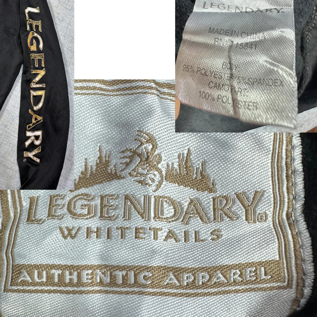 Legendary® Black Hoodie Camo Graphic-M