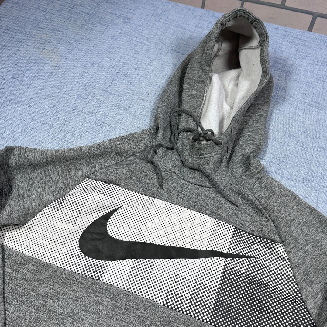 Nike® Gray Dri FIT Hoodie-M