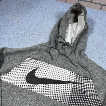 Nike® Gray Dri FIT Hoodie-M