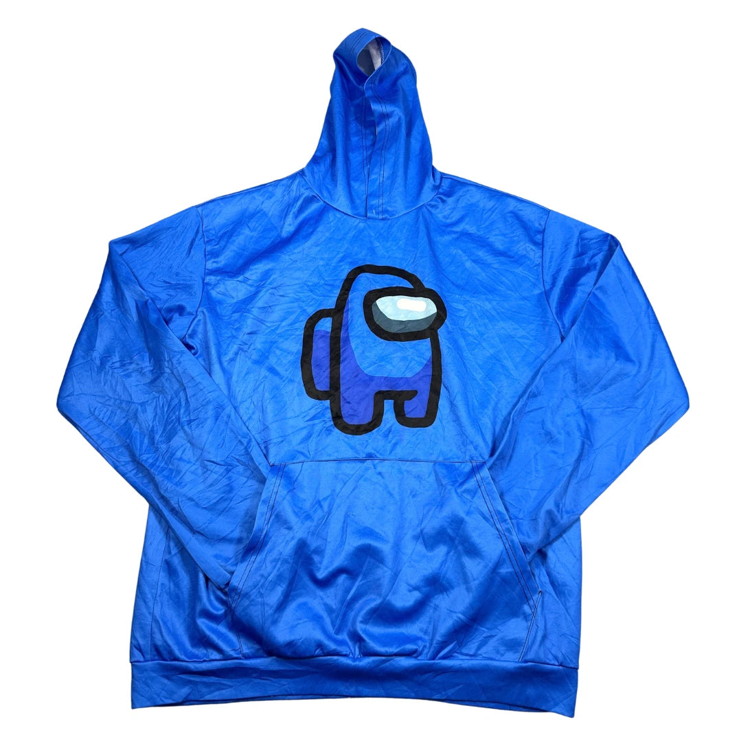 Unbranded Blue Hoodie Character Print-L