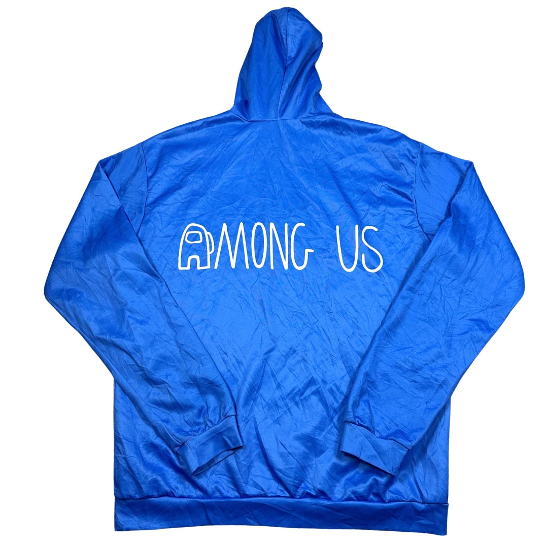 Unbranded Blue Hoodie Character Print-L