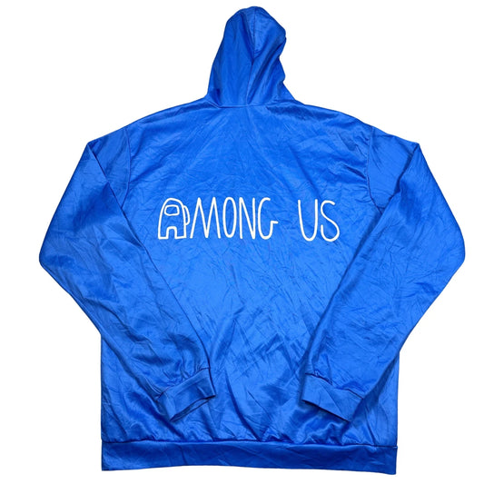 Unbranded Blue Hoodie Character Print-L