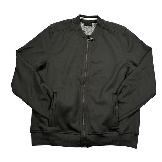 Magaschoni® Black Full Zip Jacket-S