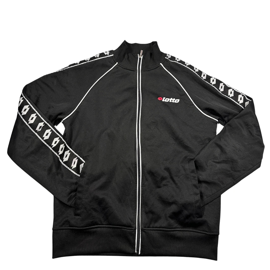 Lotto® Black Track Jacket Classic-M