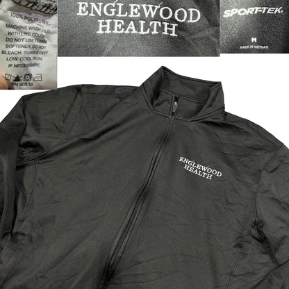 Sport Tek® Black Zip Jacket-M