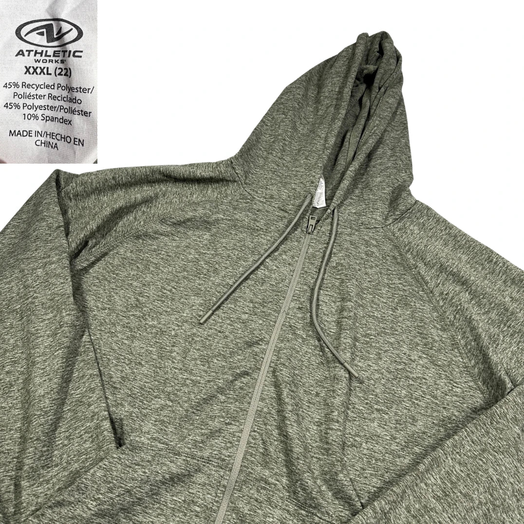 Athletic Works® Grey Hoodie Stretch-L