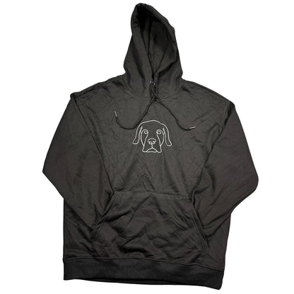 Unbranded Black Hoodie Graphic-L