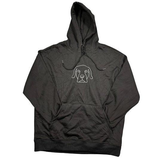 Unbranded Black Hoodie Graphic-L