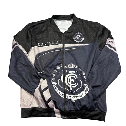 Unbranded Navy Carlton FC Fan Track Jacket-L