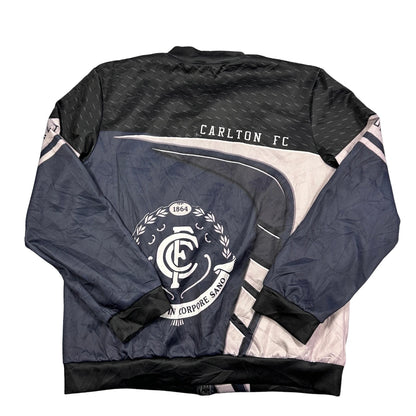 Unbranded Navy Carlton FC Fan Track Jacket-L
