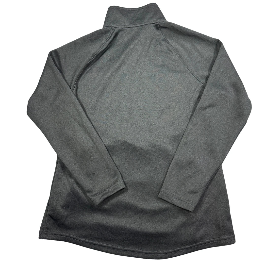 Avia® Grey Quilted Panel Quarter Zip Pullover-YM