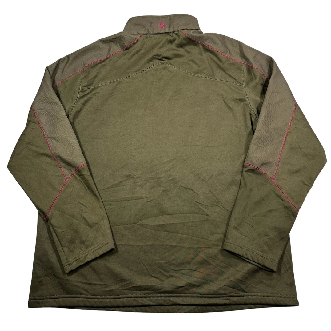 Legendary Whitetails® Olive Quarter Zip Pullover-L