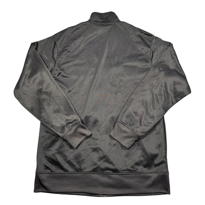NordicTrack® Grey Track Jacket Black Chest Stripe-M
