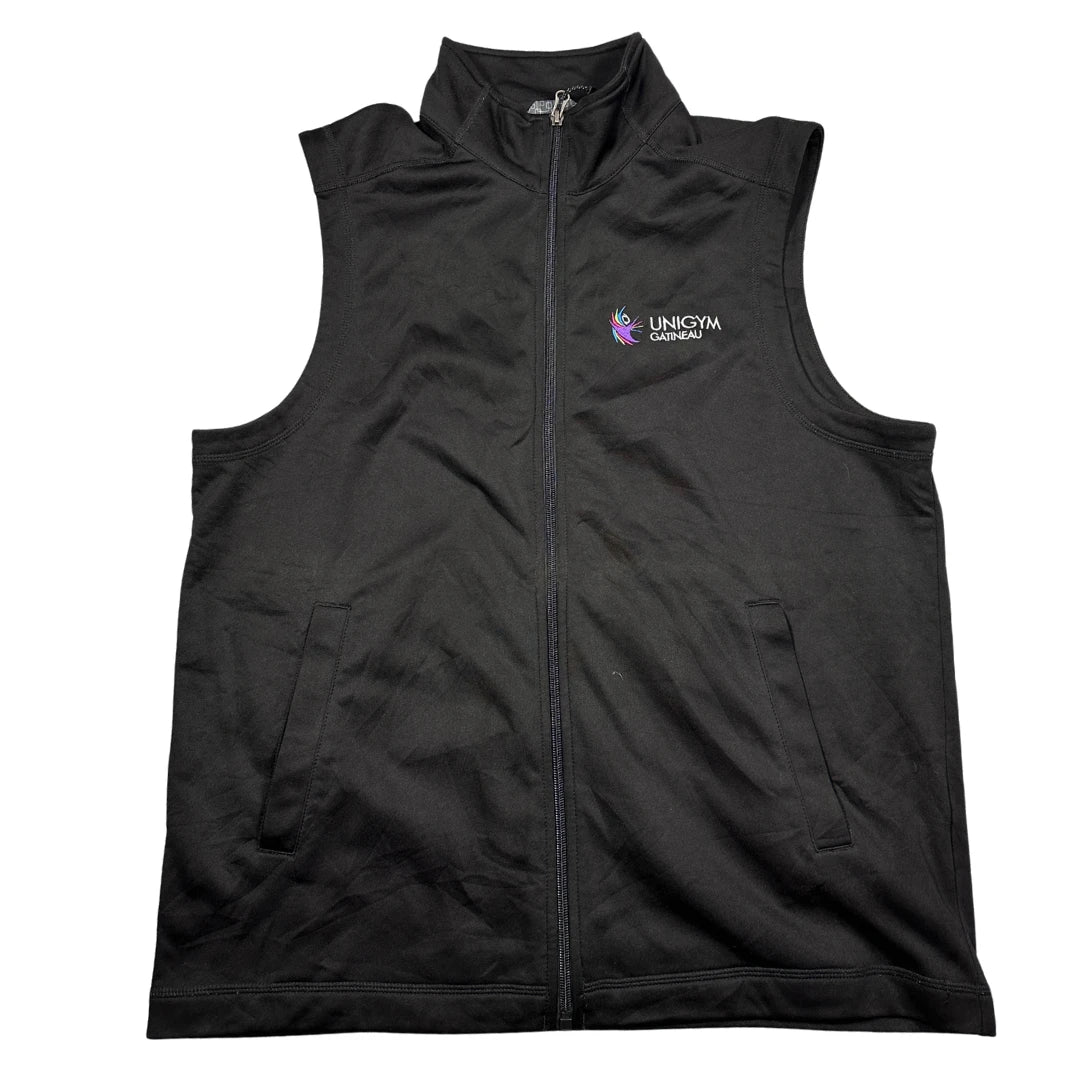 Unbranded Black Performance Full Zip Vest-M