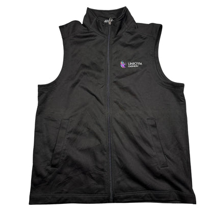 Unbranded Black Performance Full Zip Vest-M