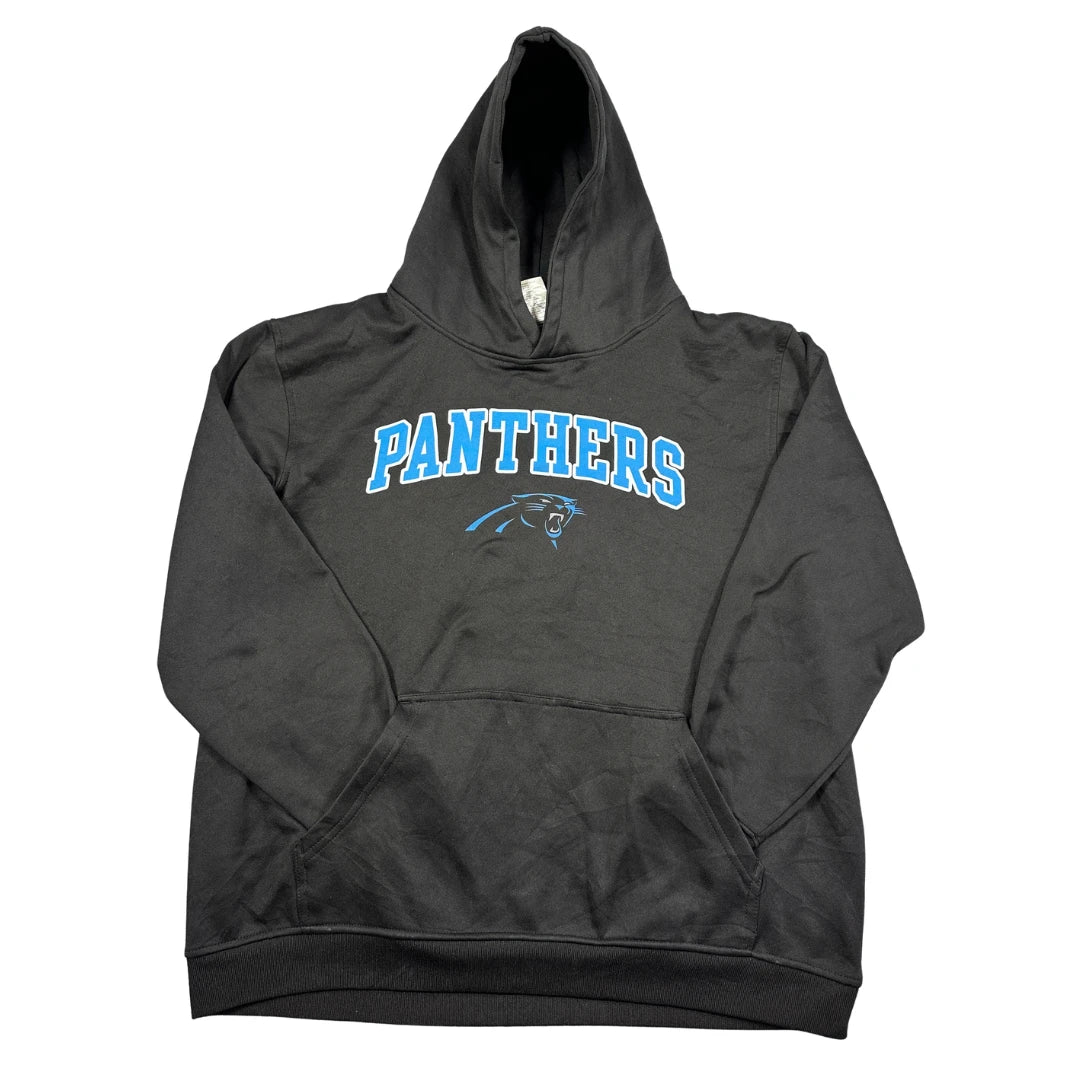 Team Athletics® Black Blue Graphic Pullover Hoodie-YXL