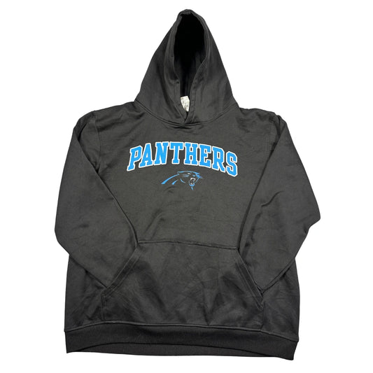 Team Athletics® Black Blue Graphic Pullover Hoodie-YXL