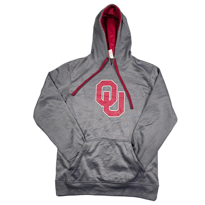 Thrift-and-treasures Grey Pullover Hoodie-S