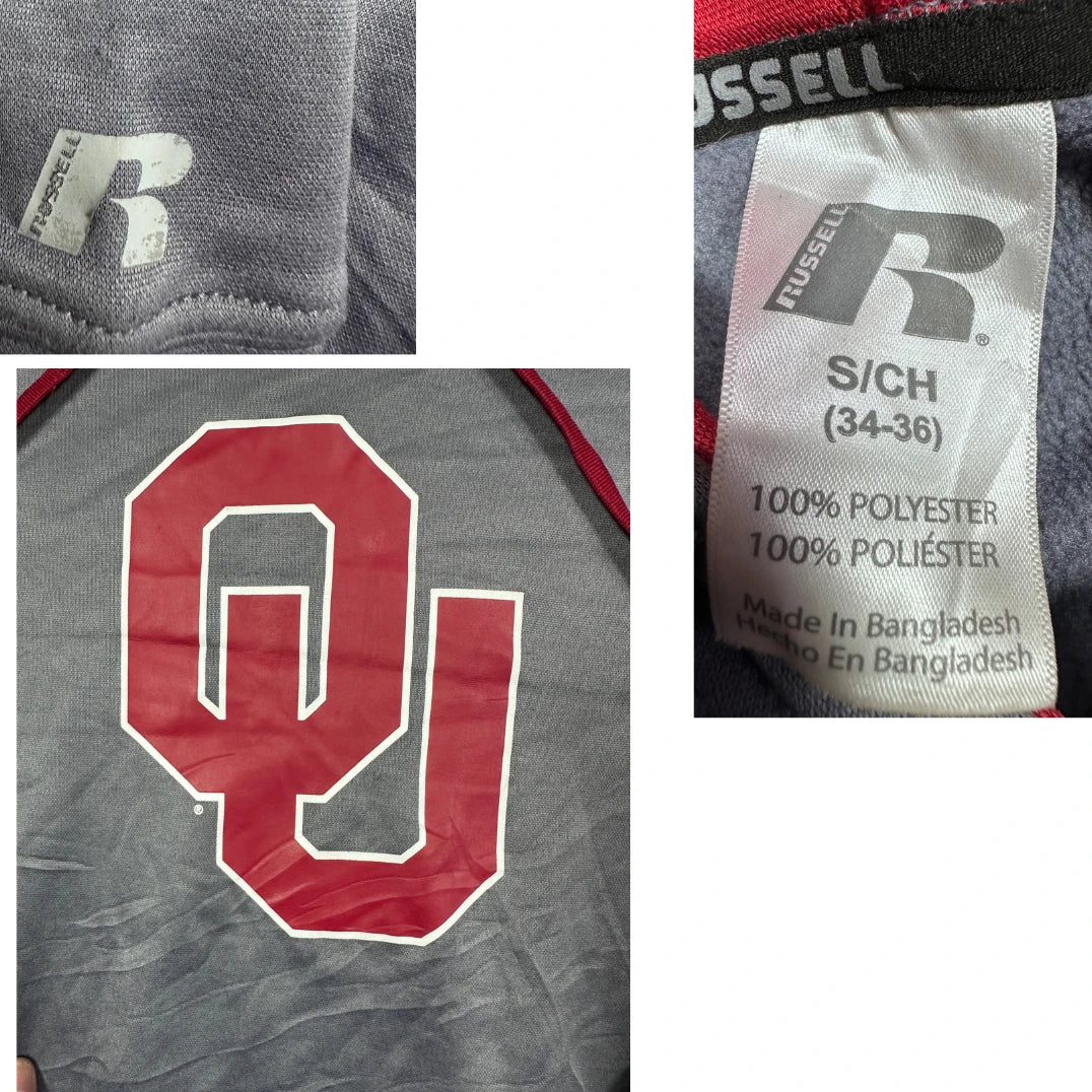 Thrift-and-treasures Grey Pullover Hoodie-S