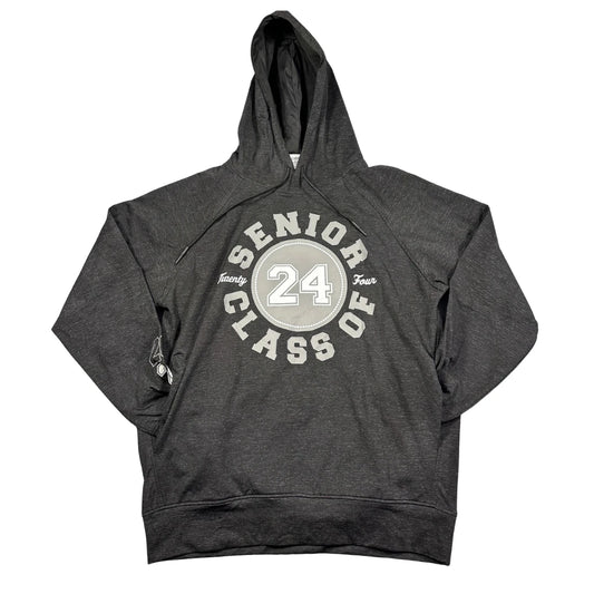 Unbranded Charcoal Class of 2024 Graphic Pullover Hoodie-M