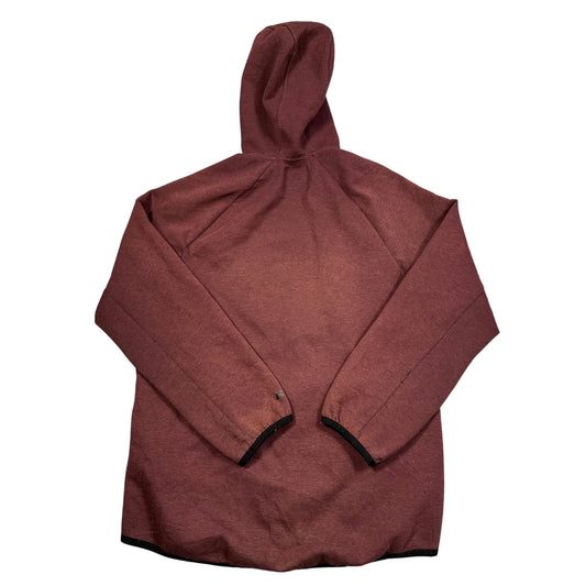 Thrift-and-treasures Maroon Zip Hoodie-S