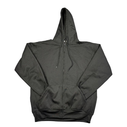 Thrift-and-treasures Black Zip Hoodie-M Hoodies